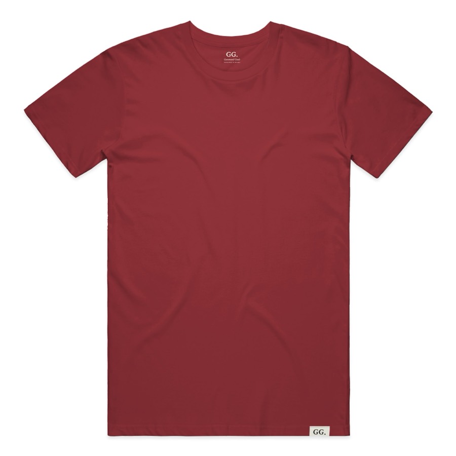 The Tee in Cardinal, front