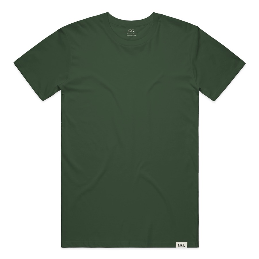 The Tee in Forest Green