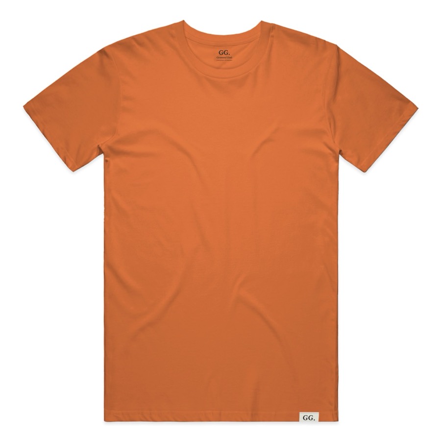 The Tee in Orange, front