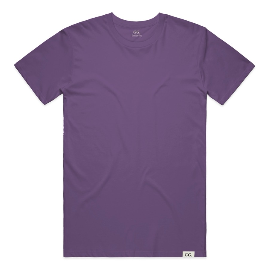 The Tee in Purple, front